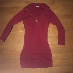 Ralph Lauren red zip up dress!